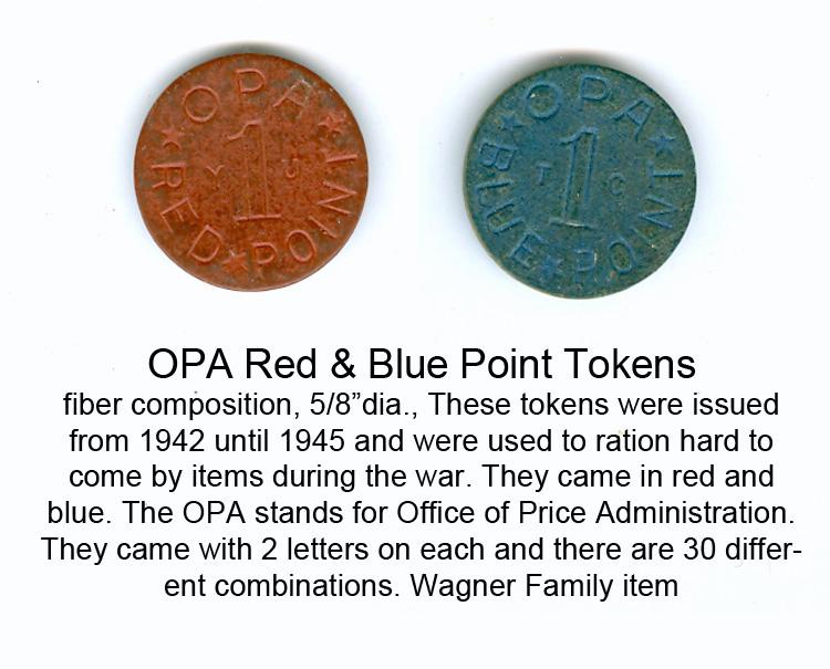 W-1942_Wagner, OPA tokens1942